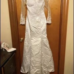 Wedding Dress & Shoes 