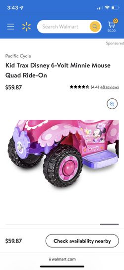 Kid trax disney minnie mouse deals