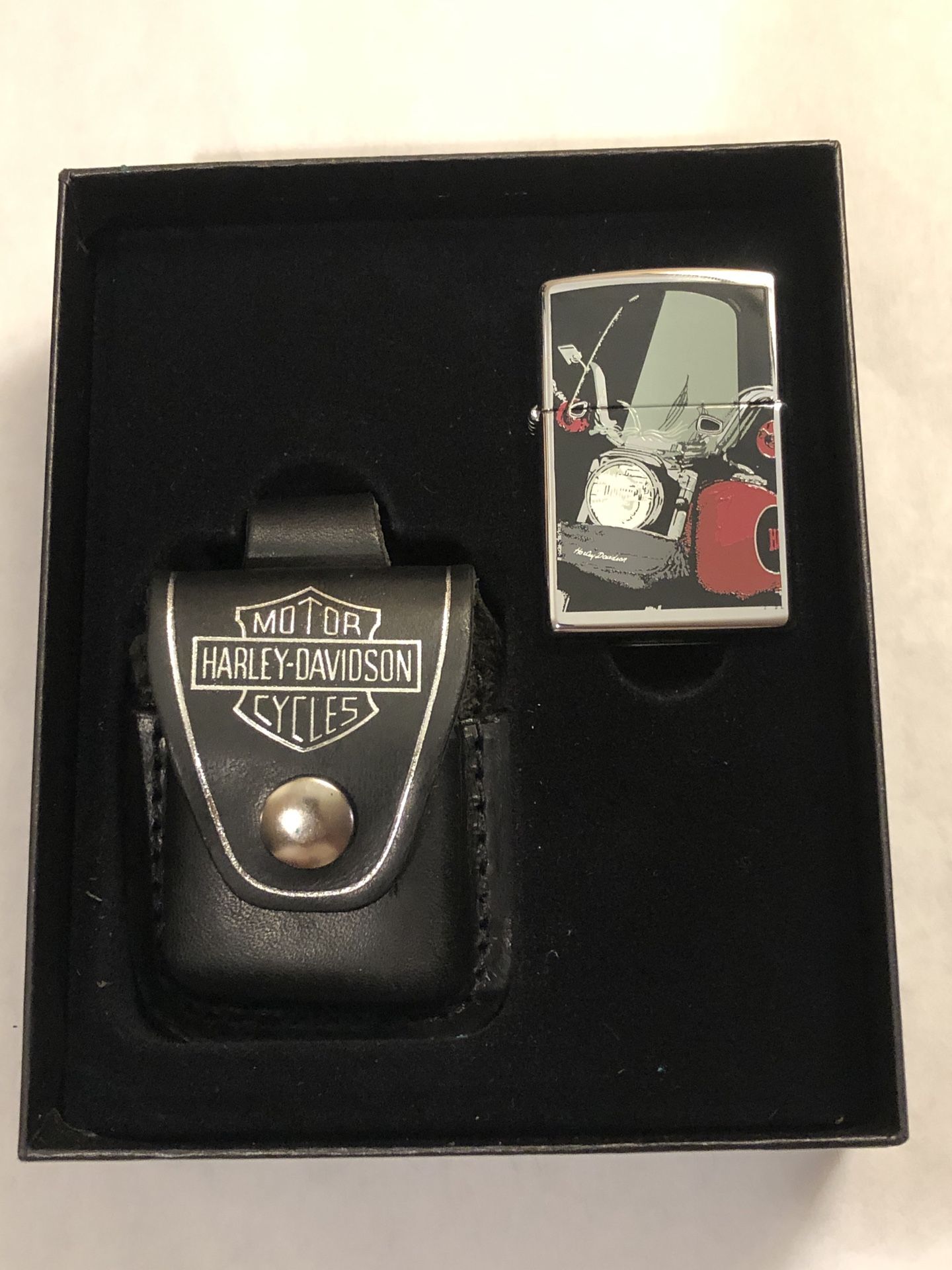 Vintage 1997 Zippo Harley Gift Set