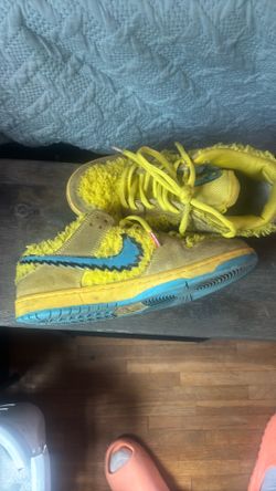 Nike SB lows -Grateful Dead Bears Opti Yellow