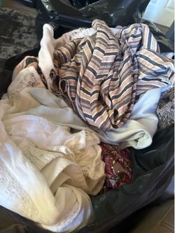 huge bag of vintage woman’s clothes