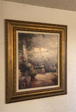 Genuine replicated painting from your local Ross’s Art department!