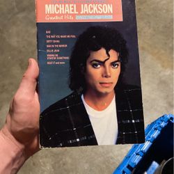 Michael Jackson Keyboard Hits Song Book