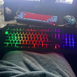 Good Older Keyboard Rainbow 