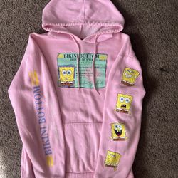 Pink SpongeBob Hoodie