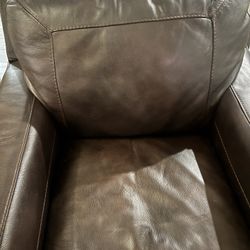 Single Leather Couch