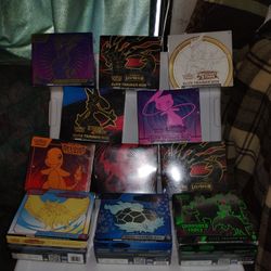 11 Brand New Unopened Boxes Of Pokemon Cards