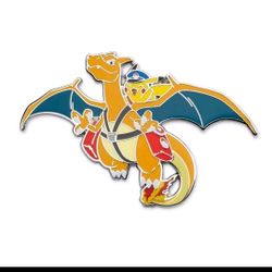 Special Delivery Pikachu & Charizard Pokémon Pin