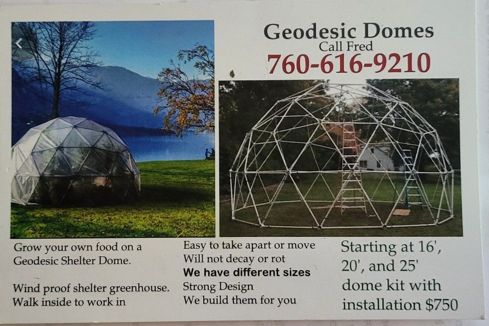 Geodesic Domes