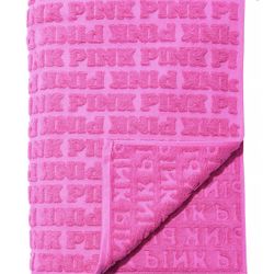 NEW VICTORIAS SECRET PINK HUGE 6 FOOT TOWEL $25!!