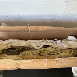 Y- STOP Hammock Chair Hanging Rope Swing Chair, Max 500 Lbs, 2 Seat Cushions Included, NEW