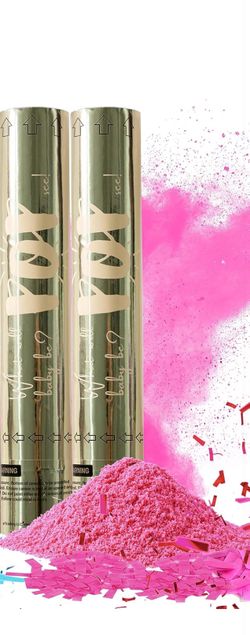 Gender Reveal Smoke / Confetti