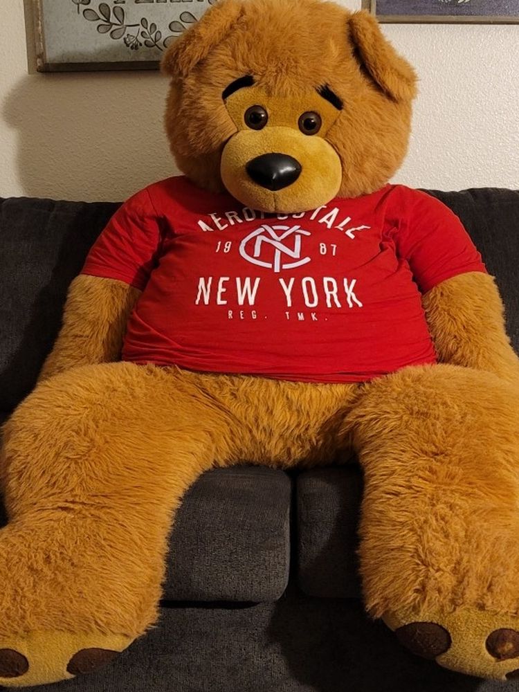 Giant Life Size Stuffed Bear