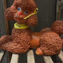 Ornament Poodle Brown