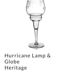 Princess House Hurricane Candle Holder