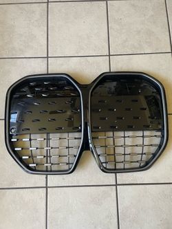 2021~2024 BMW I4 G26 OEM BLACK GRILLE UPPER GRILL FACTORY