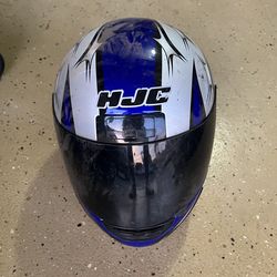 HJC Motorcycle Helmet with gloves