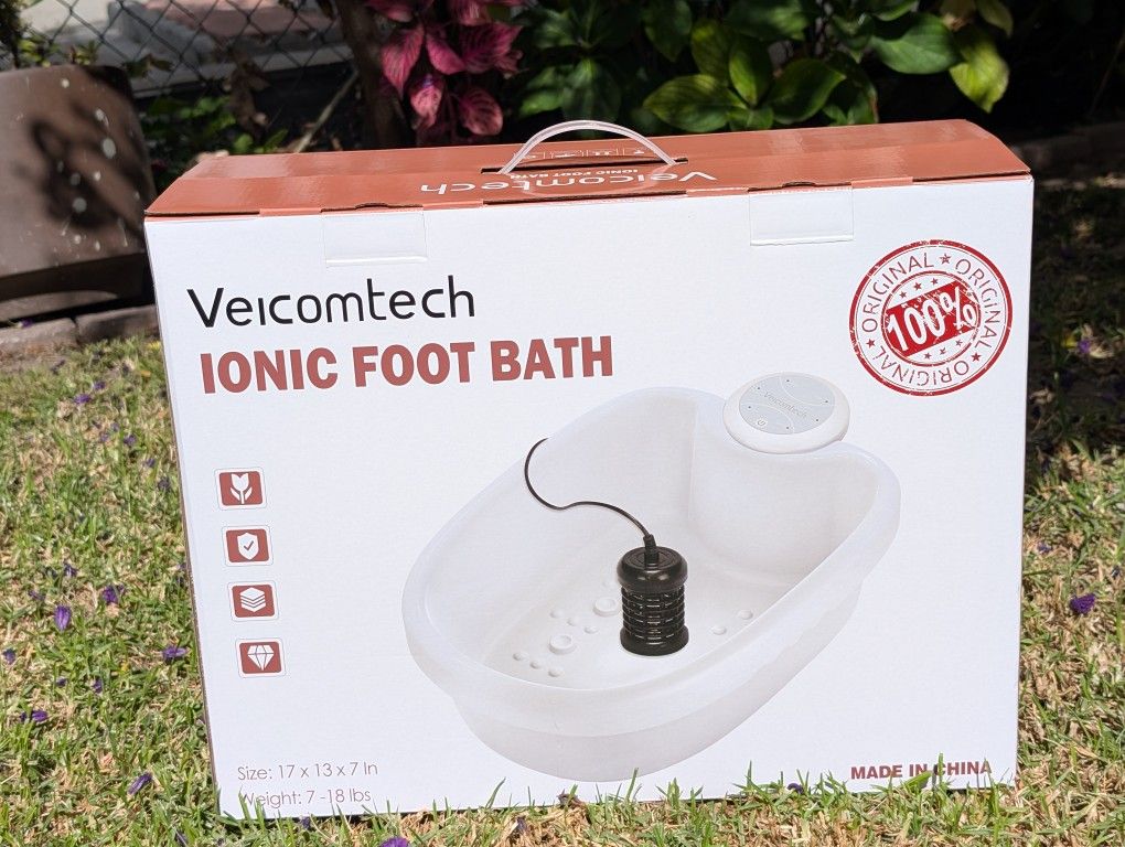 Foot Bath "Veicomtech ionic" Used Once