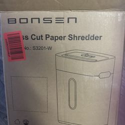 Paper Shredder Bonsen