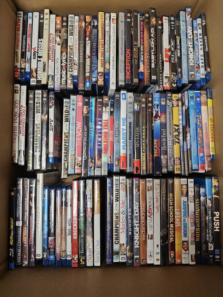 Blue Ray Dvds