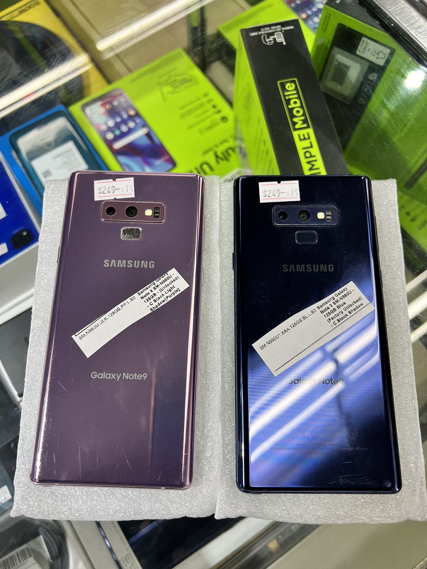 FACTORY UNLOCKED NOTE 9 128 GB $199