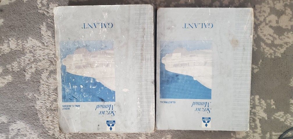 Galant VR4 Factory Service Manuals '89-92