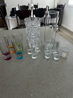FREE Glassware and shot glasses