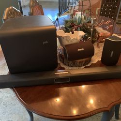 Polk SB1 plus wireless surround sound system
