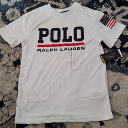 Boy Size 8 Ralph Lauren Performance Shirt 