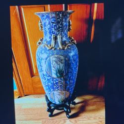  Large vintage decorative floor vase 