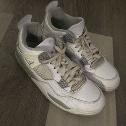 2021 Air Jordan 4 Retro 'White Oreo' Men’s 9.5