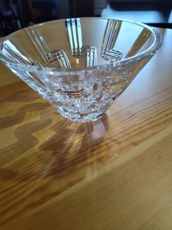 New 6x4 Crystal Bowl