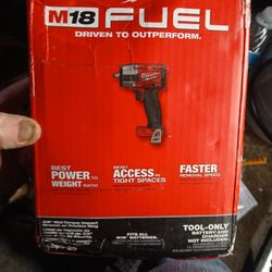 New Milwaukee M18 3/8" Impact