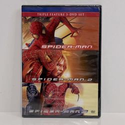 NEW Spider-Man Triple Feature DVD Set Sealed PRICE FIRM