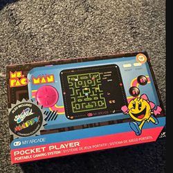 My Arcade Ms. Pac-Man Pocket Player Handheld Game Console