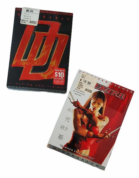 Elektra & Daredevil MARVEL DVD Movie Lot Jennifer Garner Ben Affleck NEW Sealed