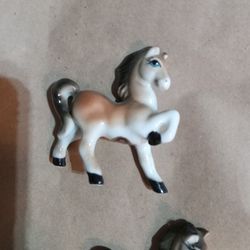 Small Bone China Pony Vintage