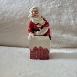 Vintage Porcelain Santa