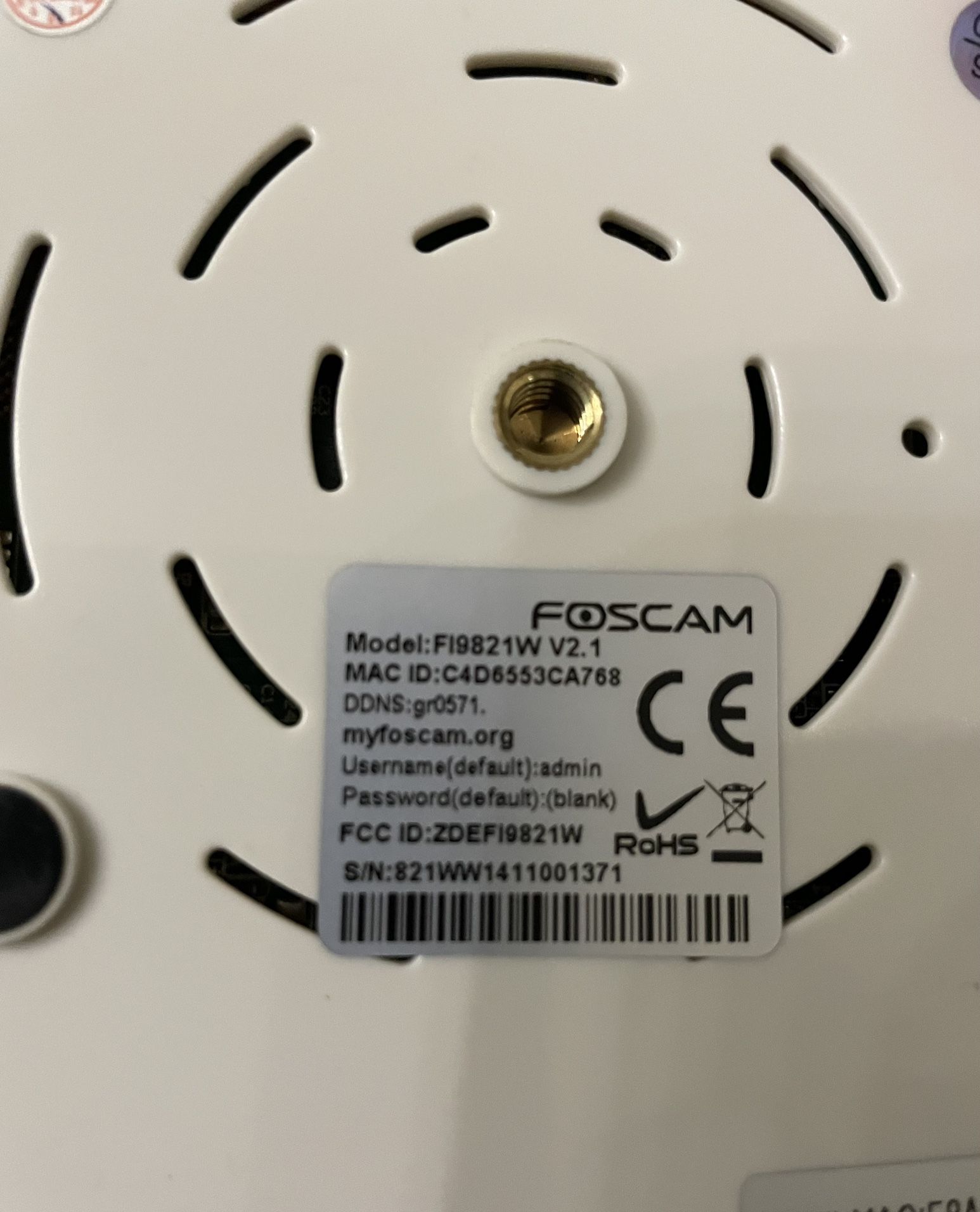 Foscam FI9821W V2 Megapixel HD 1280 x 720p Security Camera for Sale in
