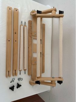 K’s Creations Standard Embroidery Stand w/13” & 16” frames,