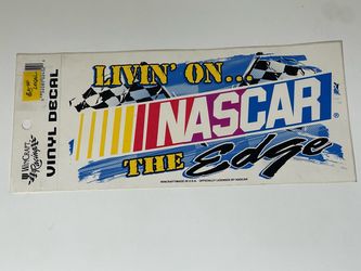 NASCAR Livin On The “Edge” decal $5,00