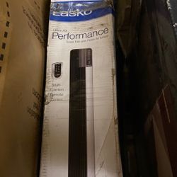 Lasko Performance Tower fan with fresh air ionizer