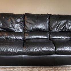 Leather Sofa 