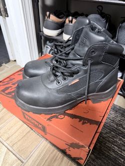 Work steel toe boots