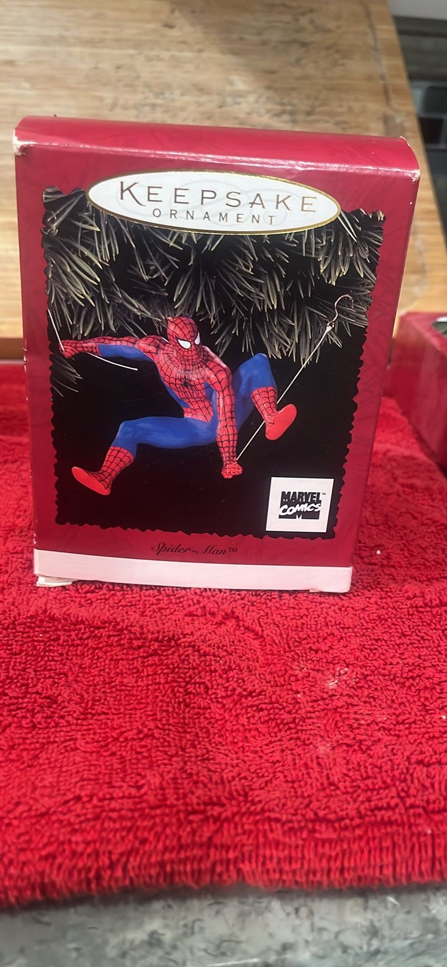 Spider-Man Christmas tree ornament by Hallmark