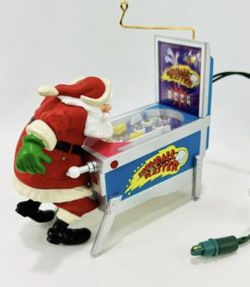 Christmas Vintage Hallmark Santa Magic Ornament 