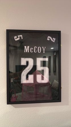 Autographed LeSean McCoy Jersey