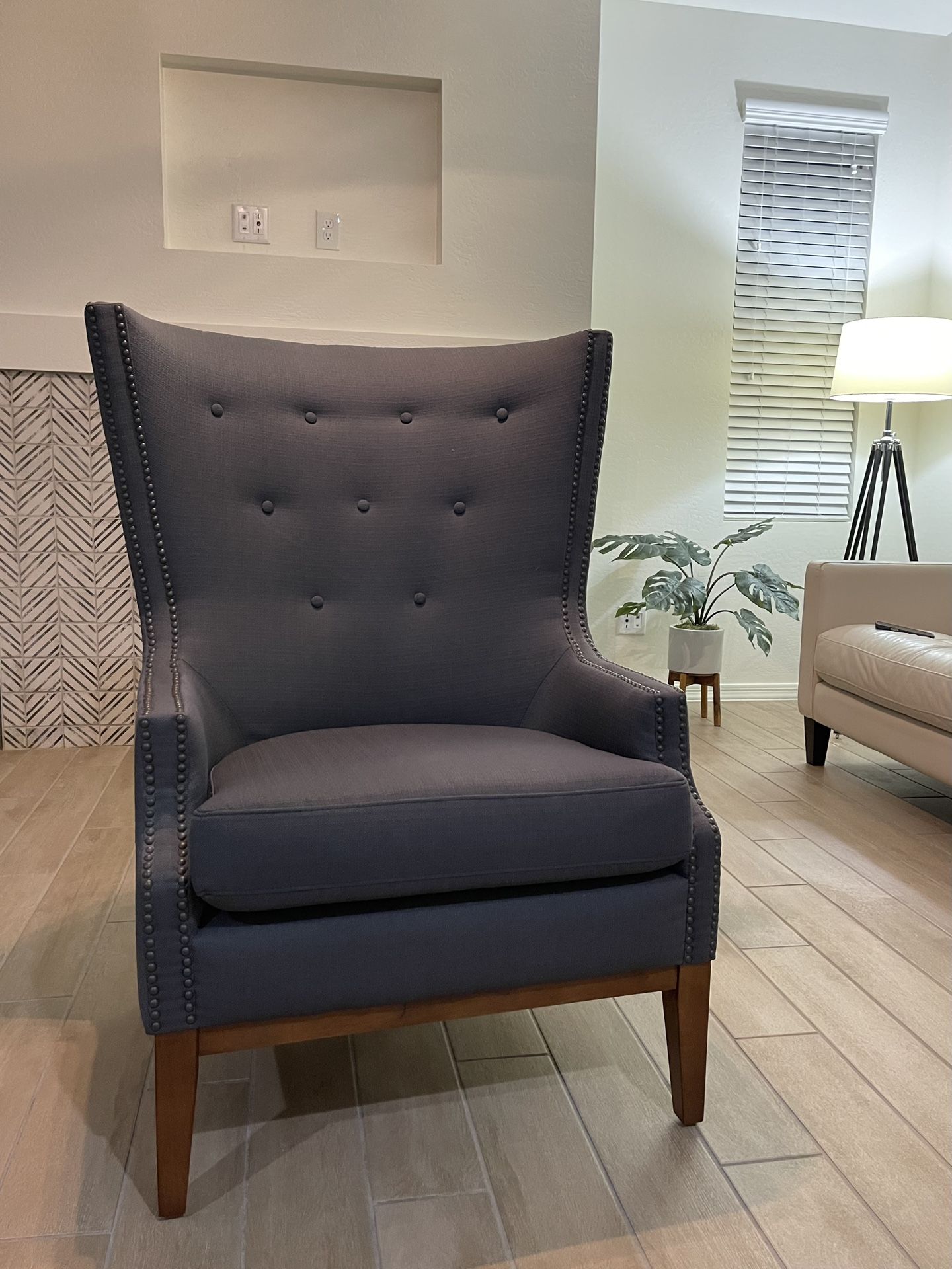 Lounge Accent Arm Chair Gray