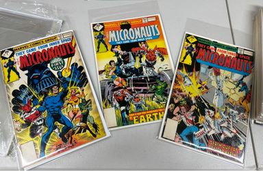 Micronauts 1-3 Whitman