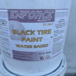 Enforce Products Black Tire Paint 